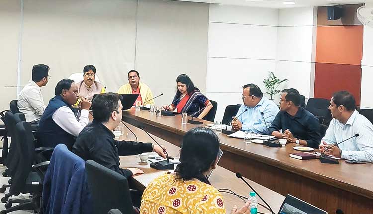 High-Level Review Meeting On Gangua Nala Improvement Held In Bhubaneswar