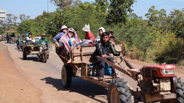 Thai-Cambodia border residents flee as fresh clashes erupt