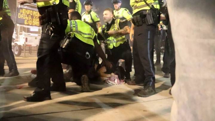 Felony riot charges dropped against pro-Palestinian protestors