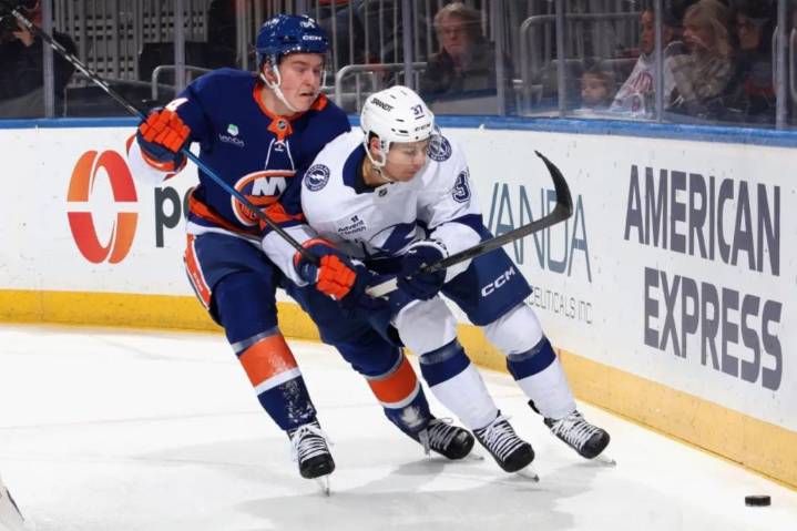 Islanders' Cal Ritchie beginning to make impact at NHL level