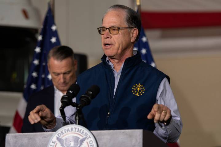 Hammond mayor eggs on protest of fundraiser by Gov. Mike Braun