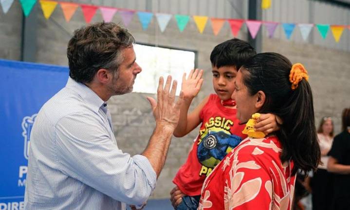 Achával compartió una jornada recreativa por el Día de las Personas con Disca