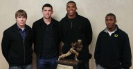 Saints' coach Kellen Moore, DE Chase Young share Heisman experiences after finishing fourth