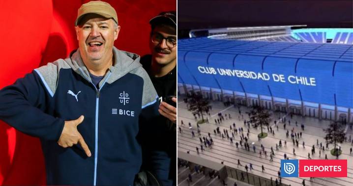 Juan Tagle clama por un estadio para La U pese a que "se nos acabaría el motivo de broma"