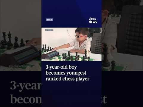 WATCH: 3-year-old boy becomes youngest ranked chess player