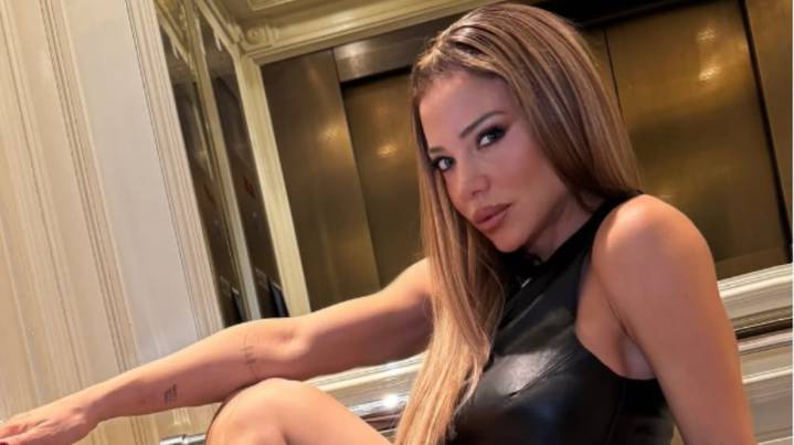 Evangelina Anderson se grabó mientras le ponían suero y explicó qué le pasó