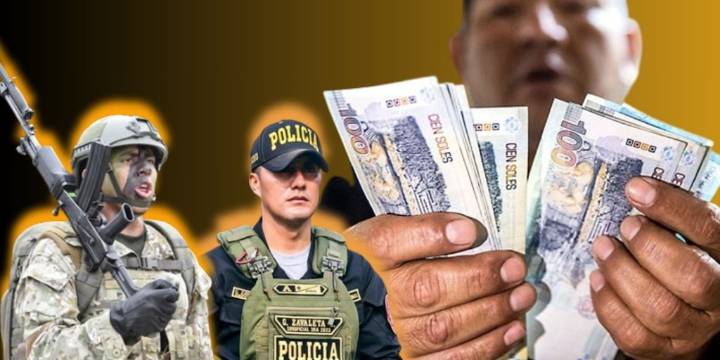 Nuevo sueldo PNP y FF.AA. 2026: esta es la tabla de remuneración de policías y miembros de las Fuerzas Armadas