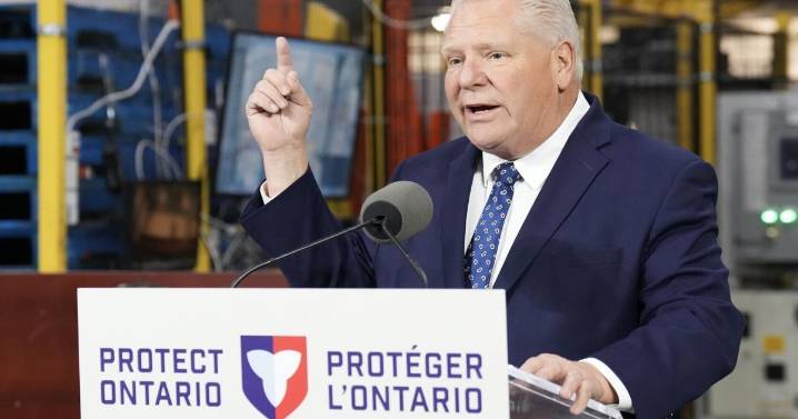 Doug Ford tells public servants it’s time to ‘come to work’