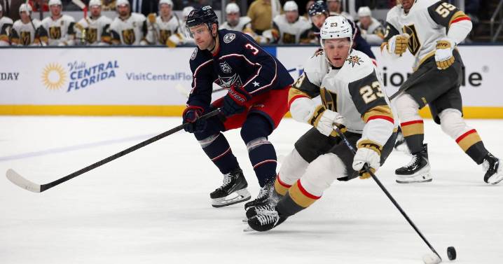 Hutton, McNabb lift Golden Knights past Blue Jackets 3
