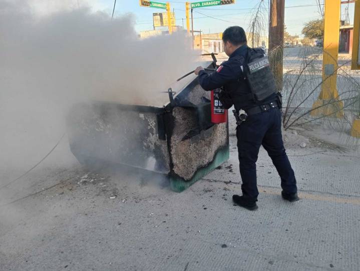 SSPM y Bomberos Evita mayores consecuencias por incendio en local comercial