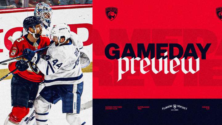 PREVIEW: Panthers expect ‘a lot of juice’ against Maple Leafs