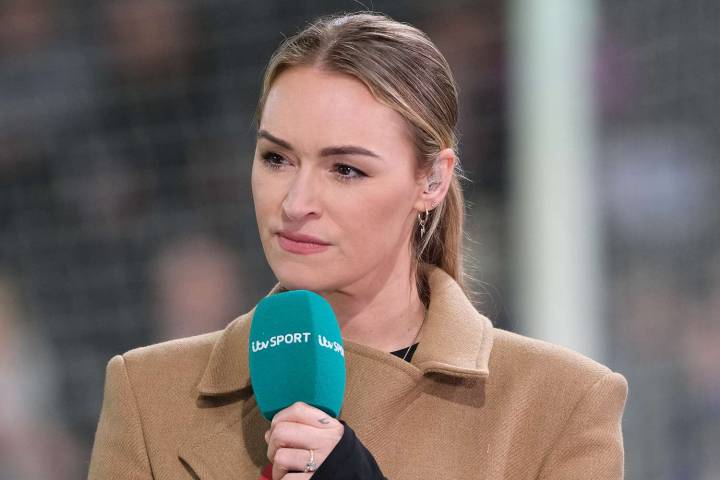 Female Sports Commentator Collapses at Side of Soccer Field on Live TV