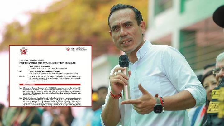 JEE inicia proceso contra José Jerí por presunta vulneración de la neutralidad
