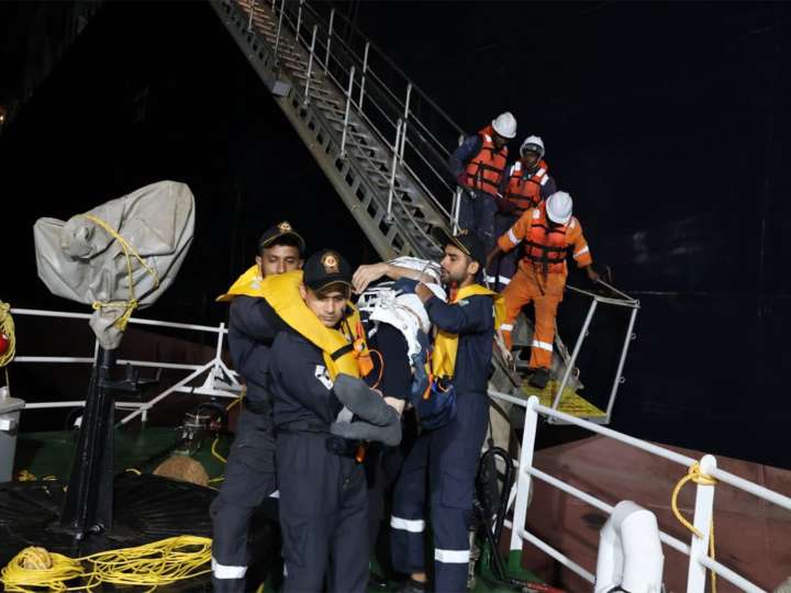 Indian Coast Guard rescues Ukrainian national after heart attack