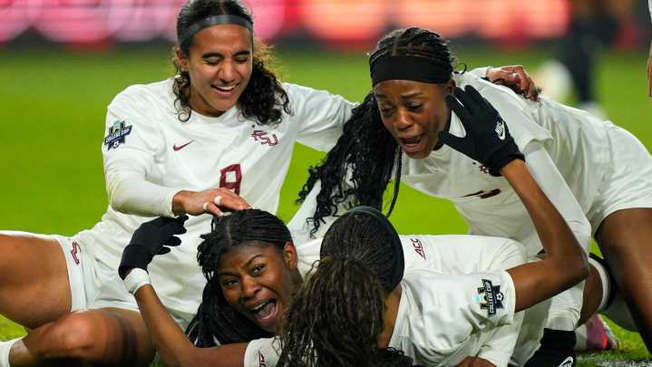 Former Greece Athena star's late goal gives Florida State NCAA soccer title