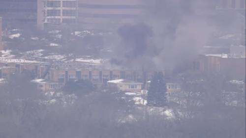 Chicago fire: Large fire breaks out in 8600 block of West Foster Avenue near O'Hare Airport, CFD says