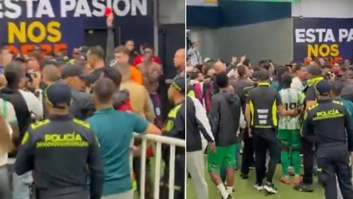 Esto pasó en camerinos tras el clásico de Nacional vs. Medellín: así continuó la gresca