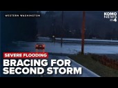 Second atmospheric river looms as western Washington battles widespread flooding