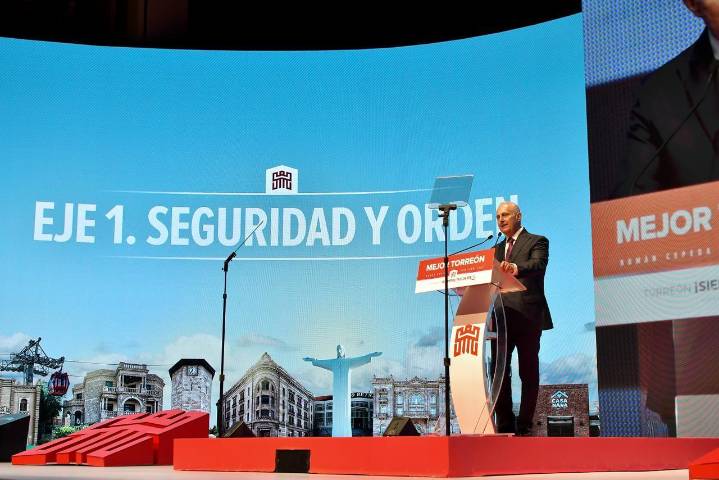 Román Alberto Cepeda González rinde primer informe de la Administración 2025-2027; anuncia una inversión de mil 580 mdp en Torreón para 2026