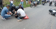 Murió en Pereira un motociclista que se accidentó en Caldas cuando un perro se le atravesó
