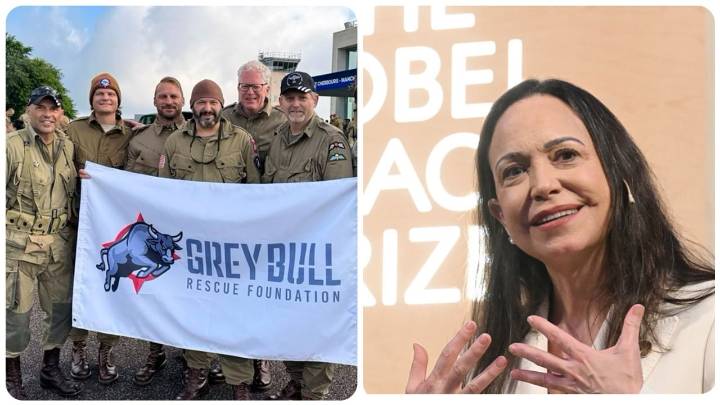 ¿Qué es Grey Bull Rescue Foundation, el grupo militar privado que ayudó a María Corina Machado a salir de Venezuela?