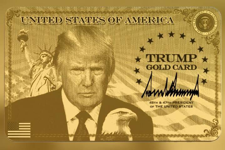 Trump unveils hotly-anticipated immigration 'gold card' at White House