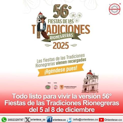 Todo listo para vivir las Fiestas de las Tradiciones Rionegreras del 5 al 8 de diciembre