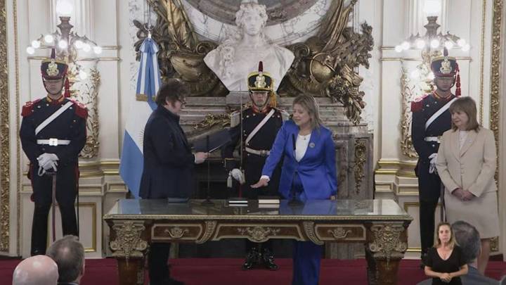 Juró Alejandra Monteoliva como nueva ministra de Seguridad