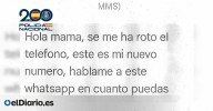"Hola, mamá, se me ha roto el teléfono": cae una red de estafa con el método del 'hijo en apuros'