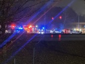 Power line damage shuts down part of University Drive after wreck