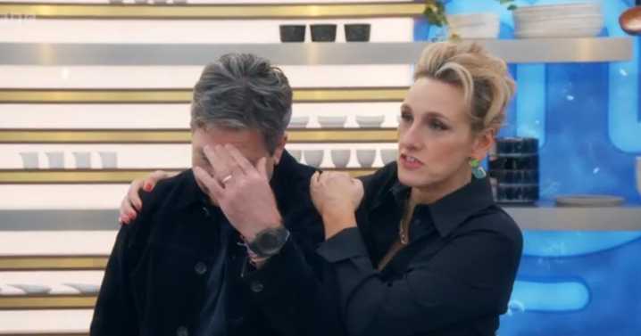 Celebrity MasterChef star says ‘I’m so sorry’ as John Torode forced to step in