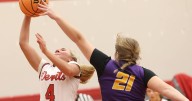 Photos: Hall dominates Mendota in girls basketball