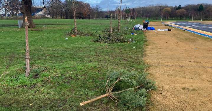 Anger as Birmingham park ‘trashed by travellers’ - including destruction of Commonwealth Games legacy