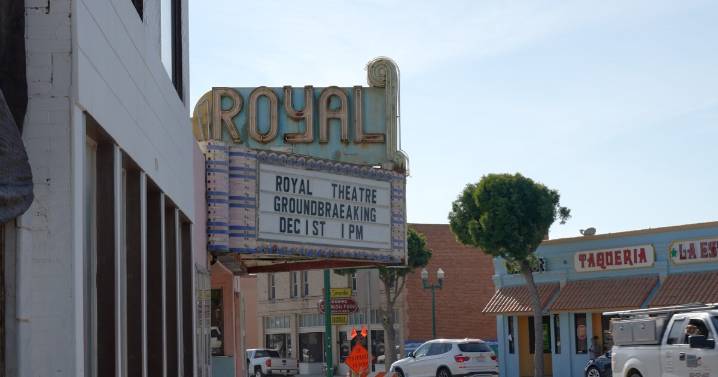 Groundbreaking event at historic Royal Theatre in Guadalupe