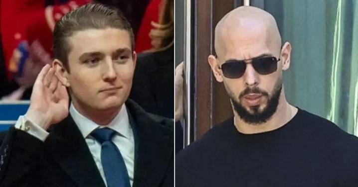 Barron Trump Bombshell: President's Son 'Admires' Accused Rapist Andrew Tate and Got 'Dating Advice' From His Pal, Mutual Friend Claims