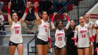 Strong serving, passing powers IU past Toledo in NCAA Tournament first round