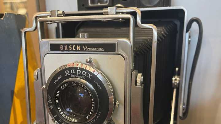 Large-format cameras are the documentarians of yesteryear