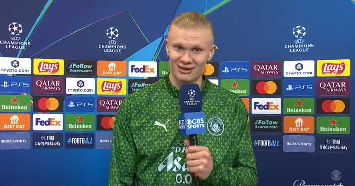 'Nervous' Erling Haaland takes cheeky pop at Jamie Carragher over Mohamed Salah fallout