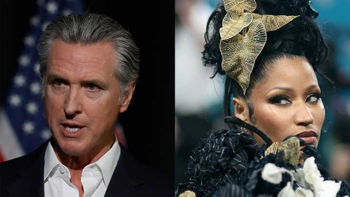 Nicki Minaj Bashes Gavin Newsom, Takes Aim at Support for Trans Kids
