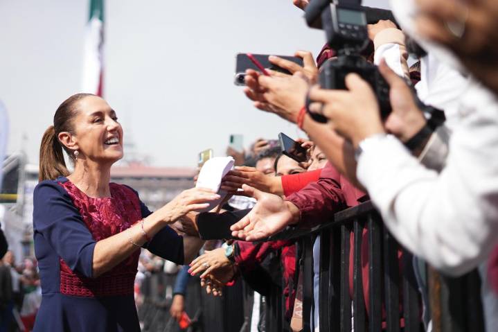 Claudia Sheinbaum celebró siete años de la Cuarta Transformación ante más de 600 mil...