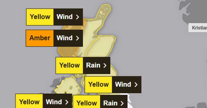 Storm Bram brings weather chaos to UK as Scotland issued 80mph amber wind warning