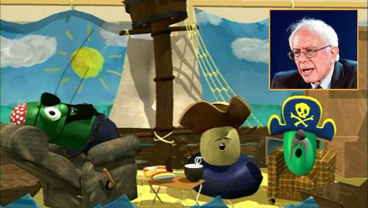 Pirates Who Don't Do Anything Endorse Bernie Sanders
