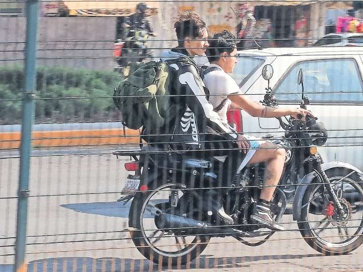 Pese a la obligatoriedad, motociclistas no usan casco