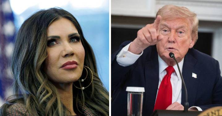 Donald Trump Considering Firing Ally Kristi Noem Over Her Alleged Affair: Report