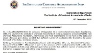 ICAI Announces CA May 2026 Exam Schedule For Foundation, Intermediate And Final Courses At icai.org; Check Details Here