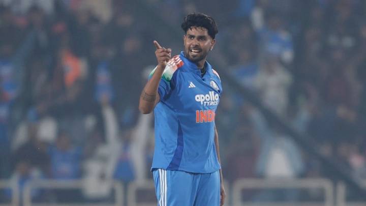 Harshit Rana reprimanded, handed demerit point, for Dewald Brevis send off