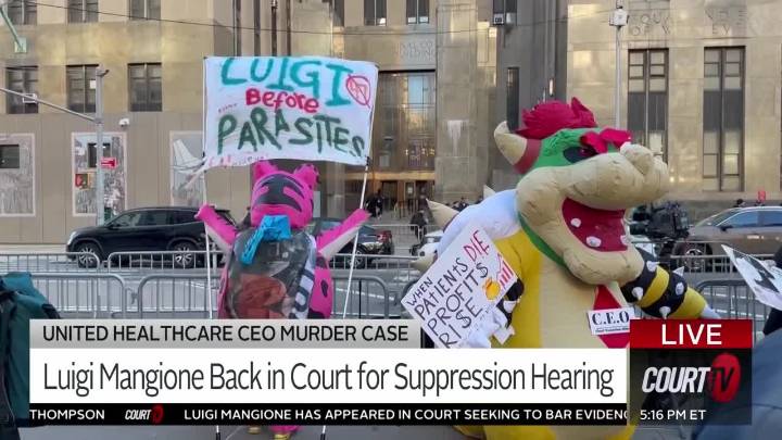 Protests and Packed Courtroom Spark Firestorm at CEO Murder Hearing