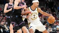 Andrew Nembhard discusses the Pacers' 120-105 win over the Bulls