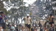 Tourists join Naga bamboo stilt race as Hornbill Festival draws strong global participation