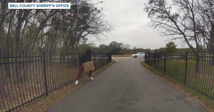 Caught on camera: Bell County deputies ask for help identifying package thief